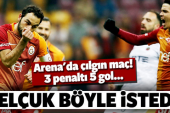 Galatasaray bol gollü maçta kazanmayı bildi