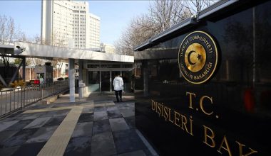 Dışişleri Alman Maslahatgüzarını çağırıyor Dışişleri Alman Maslahatgüzarını çağırıyor