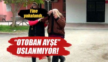 Otoban Ayşe pes etmiyor! Yine yakalandı!