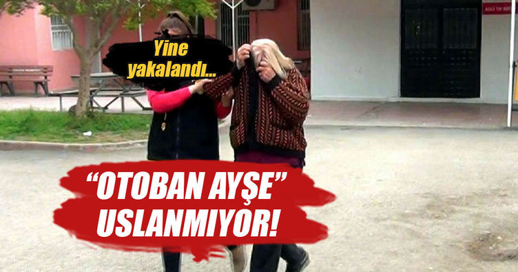 Otoban Ayşe pes etmiyor! Yine yakalandı!