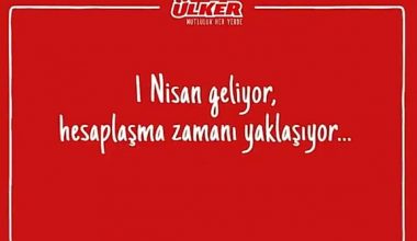 Ülker’in 1 Nisan şaka reklamı olay oldu Ülker’in 1 Nisan şaka reklamı olay oldu