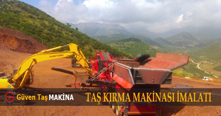 Taş Kırma Eleme Tesisi İçin Güven Taş Makina