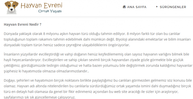 Hayvanevreni.com İle Aradığınız Sorulara Cevap Bulun