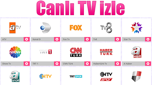 Canlı Tv İstediğiniz Yerden İzleyin www.canlitv.vin