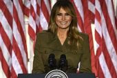 Melania Trump, veda mesajında ​​Amerikalılara ‘şiddetin asla çözüm olmadığını’ söylüyor