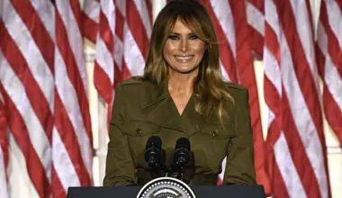 Melania Trump, veda mesajında ​​Amerikalılara ‘şiddetin asla çözüm olmadığını’ söylüyor