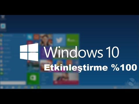 Windows 10 Etkinleştirme Programı