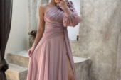 Düğünler İçin Büyüleyici Şifon Abiye ve Prenses Model Elbiseler