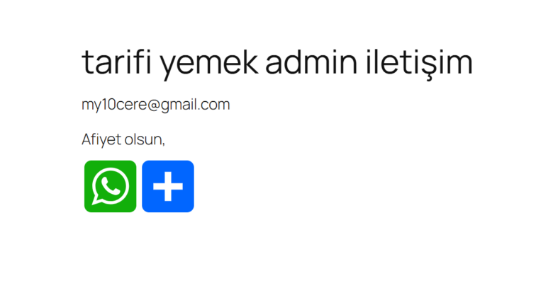 Lezzetli Yemek Tarifleriyle Sofralarınızı Şenlendirin  – tarifiyemek.com