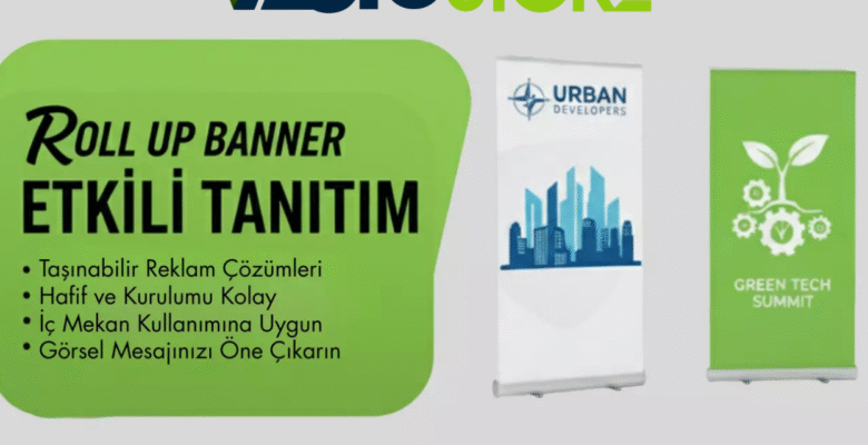 Reklamda Etkiyi Büyüten Roll Up Banner Trendi