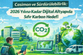 Casimon ve Sürdürülebilirlik: 2026 Yılına Kadar Dijital Altyapıda Sıfır Karbon Hedefi