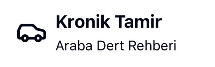 ŞEHİRDE GÜVENİN YENİ ADI YÜKSELİYOR: KRONİK TAMİR FARKI