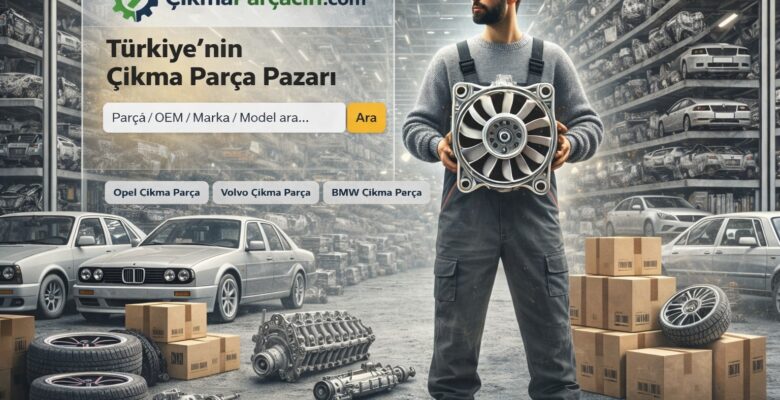 Türkiye’de Çıkma Parça Alışverişinde Yeni Dönem: cikmaparcacin.com