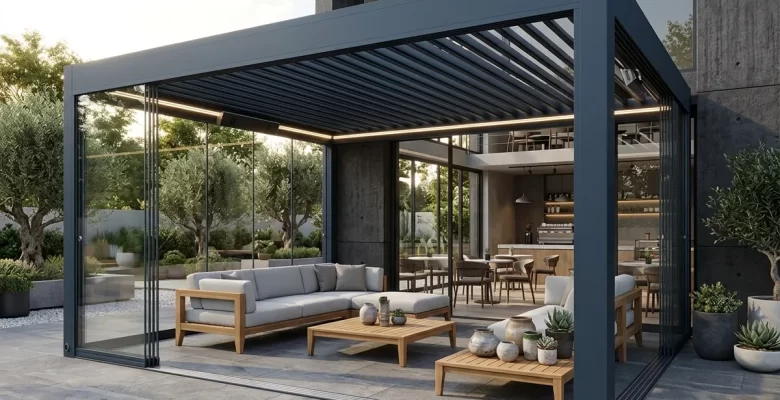 Urla Tente ve Pergola Sistemleri ile Dört Mevsim Konfor